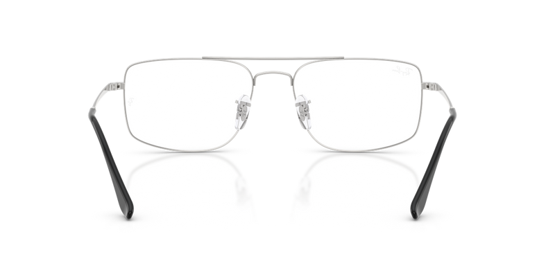 Ray-Ban RX6579 in Silver / Clear (2501) - Alternate View