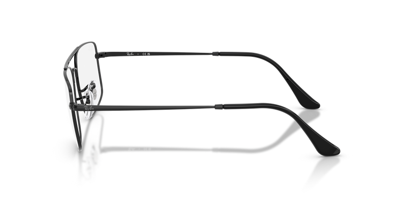 Ray-Ban RX6579 in Black / Clear (2509) - Alternate View