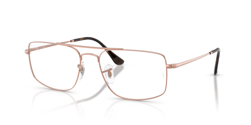 Ray-Ban RX6579 in Copper / Clear (2943) - Alternate View
