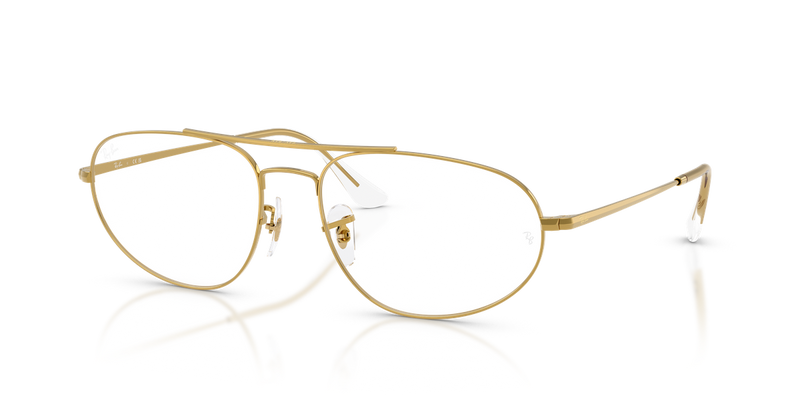 Ray-Ban RX6645 in Legend Gold / Clear (3086) - Alternate View