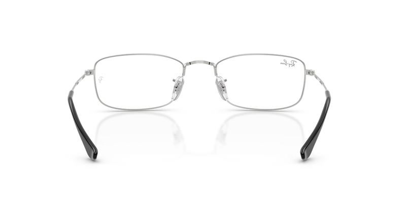 Ray-Ban RX6647 in Silver / Clear (2501) - Alternate View