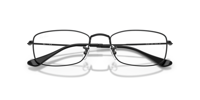 Ray-Ban RX6647 in Black / Clear (2509) - Alternate View
