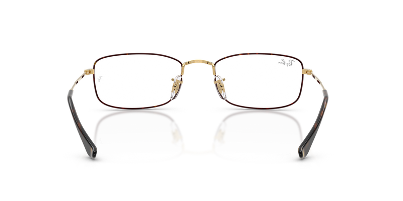 Ray-Ban RX6647 in Havana On Gold / Clear (3177) - Alternate View