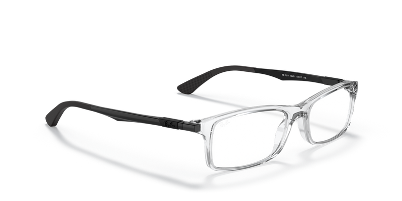 Ray-Ban RX7017 in Transparent - Alternate View