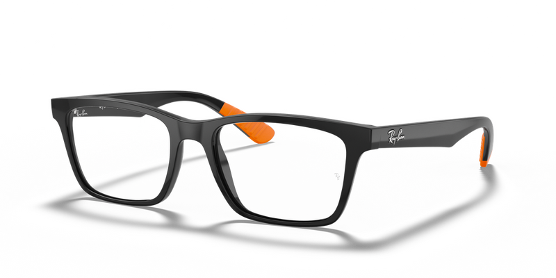 Ray-Ban RX7025 in Black / Clear (5417) - Alternate View