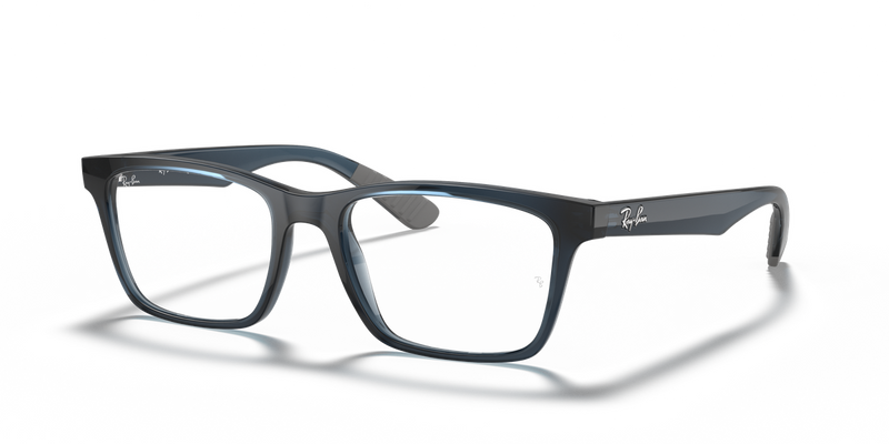 Ray-Ban RX7025 in Blue / Clear (5719) - Alternate View
