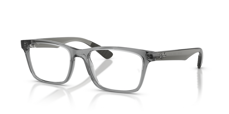Ray-Ban RX7025 in Light Grey / Clear (8475) - Alternate View