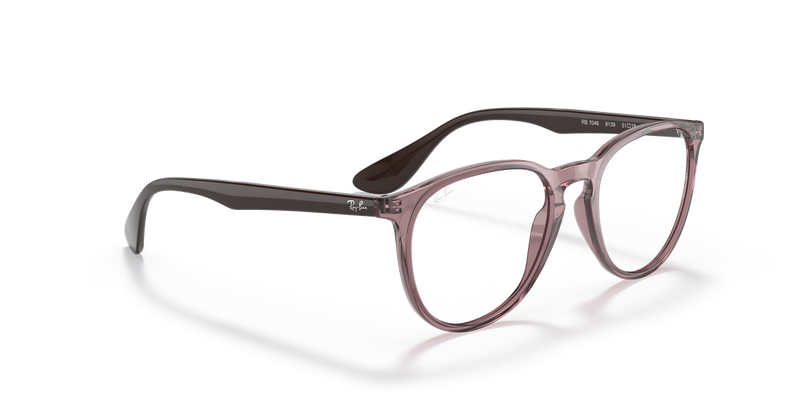 Ray-Ban ERIKA in Transparent Violet / Clear (8139) - Alternate View