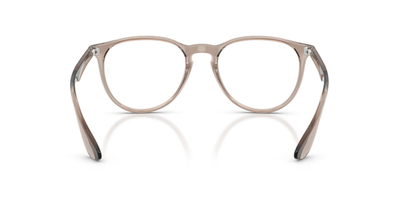 Ray-Ban ERIKA in Transparent Light Brown / Clear (8507) - Temple Detail