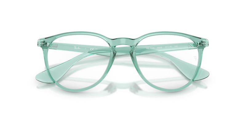 Ray-Ban ERIKA in Transparent Green / Clear (8508) - Alternate View