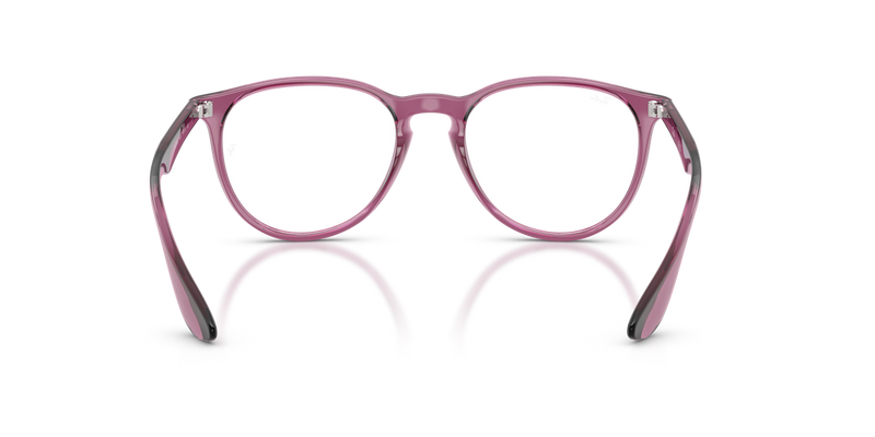 Ray-Ban ERIKA in Transparent Violet / Clear (8509) - Alternate View