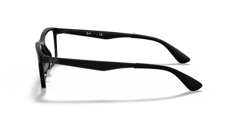 Ray-Ban RX7056 in Black / Clear (2000) - Alternate View