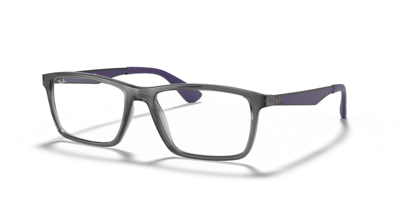 Ray-Ban RX7056 in Transparent Grey / Clear (5814) - Front View