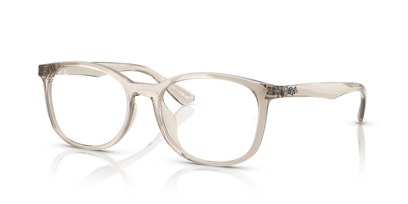 Ray-Ban RX7093D in Transparent Light Brown / Clear (8271) - Alternate View