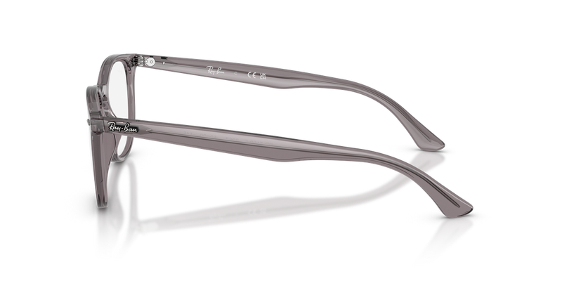 Ray-Ban RX7159F in Transparent Grey - Back View