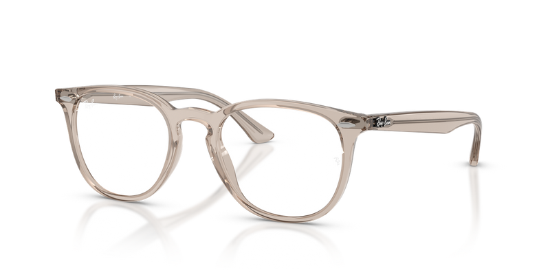 Ray-Ban RX7159F in Transparent Beige - Alternate View