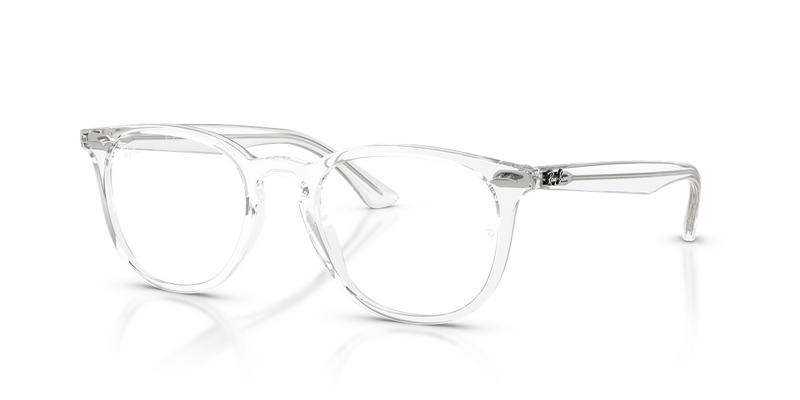 Ray-Ban RX7159 in Transparent - Front View