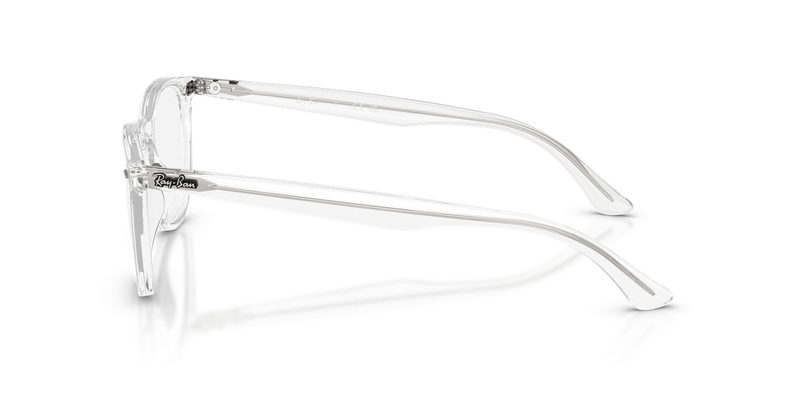Ray-Ban RX7159 in Transparent - Back View