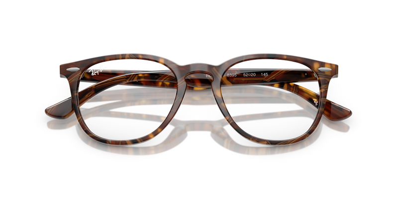 Ray-Ban RX7159 in Transparent Fantasy Brown Yellow - Alternate View