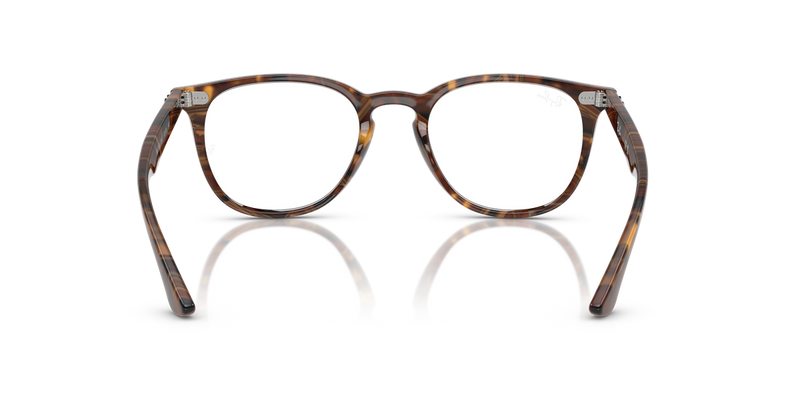 Ray-Ban RX7159 in Transparent Fantasy Brown Yellow - Alternate View