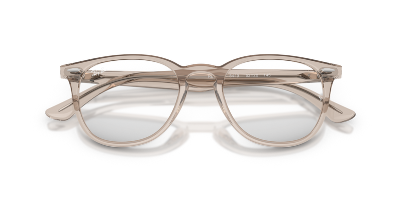 Ray-Ban RX7159 in Transparent Beige - Alternate View