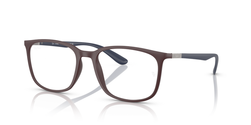Ray-Ban RX7199 in Matte Dark Violet - Alternate View