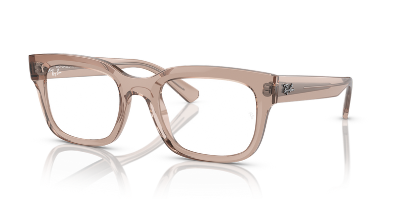 Ray-Ban CHAD in Transparent Light Brown / Clear (8317) - Alternate View