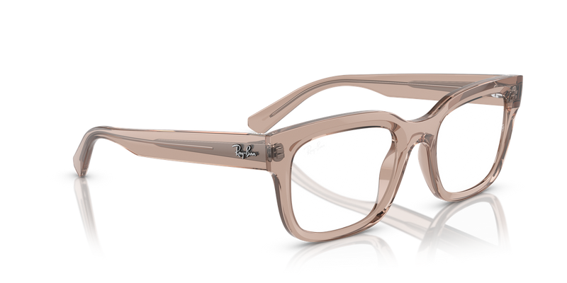 Ray-Ban CHAD in Transparent Light Brown / Clear (8317) - Alternate View