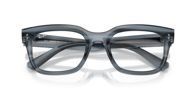 Ray-Ban CHAD in Striped Blue / Clear (8469) - Alternate View