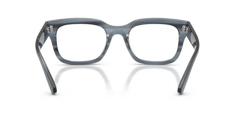 Ray-Ban CHAD in Striped Blue / Clear (8469) - Alternate View