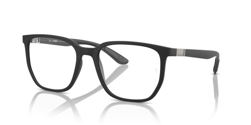 Ray-Ban RX7235 in Sand Black / Clear (5204) - Front View