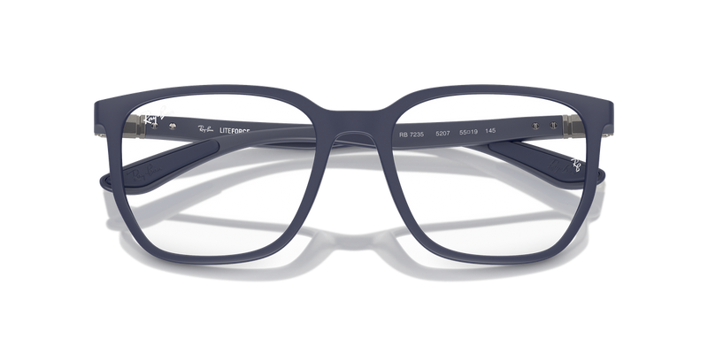 Ray-Ban RX7235 in Sand Blue / Clear (5207) - Alternate View
