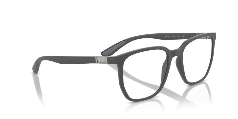 Ray-Ban RX7235 in Sand Grey / Clear (5521) - Alternate View