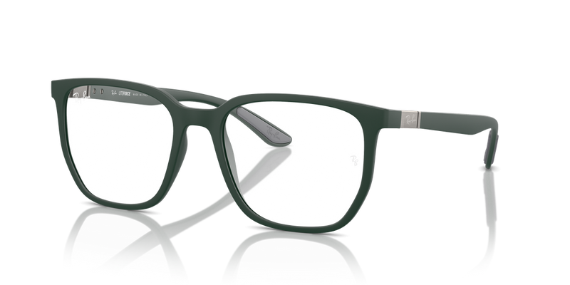 Ray-Ban RX7235 in Sand Green / Clear (8062) - Alternate View