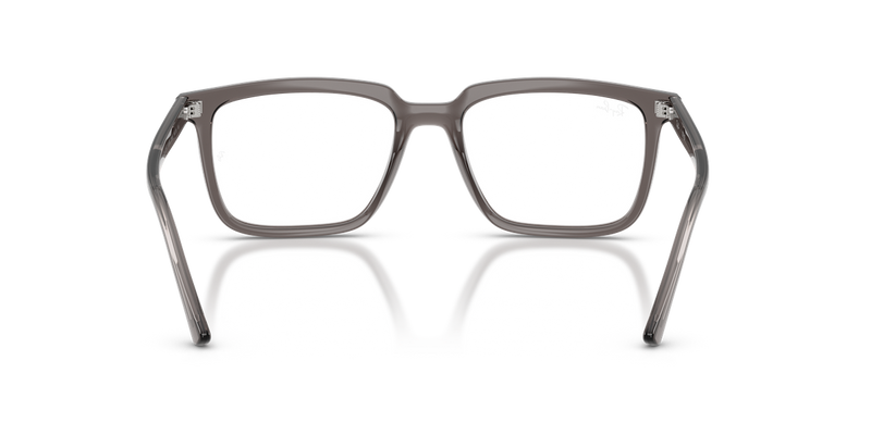Ray-Ban ALAIN in Transparent Grey / Clear (8506) - Temple Detail