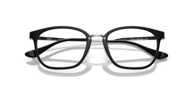 Ray-Ban RX7247D in Black - Alternate View