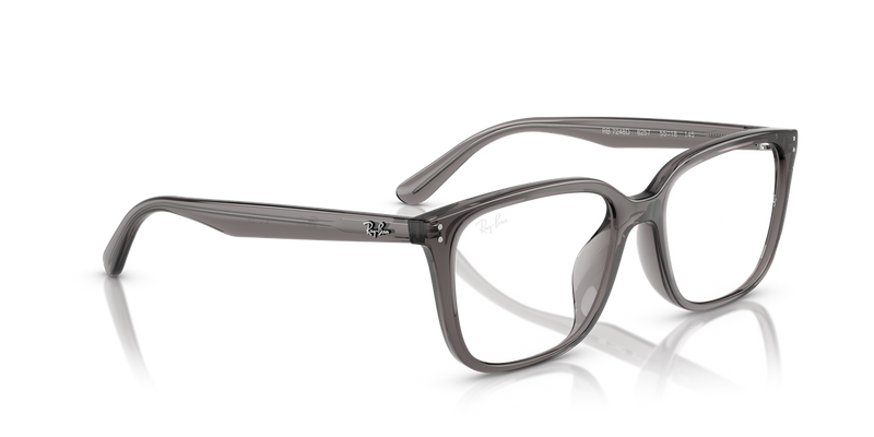Ray-Ban RX7248D in Transparent Opal Grey - Alternate View
