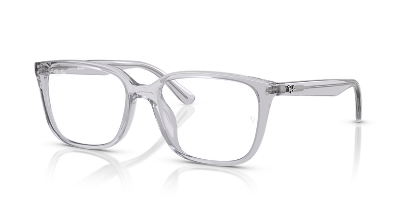 Ray-Ban RX7248D in Transparent Light Grey - Alternate View