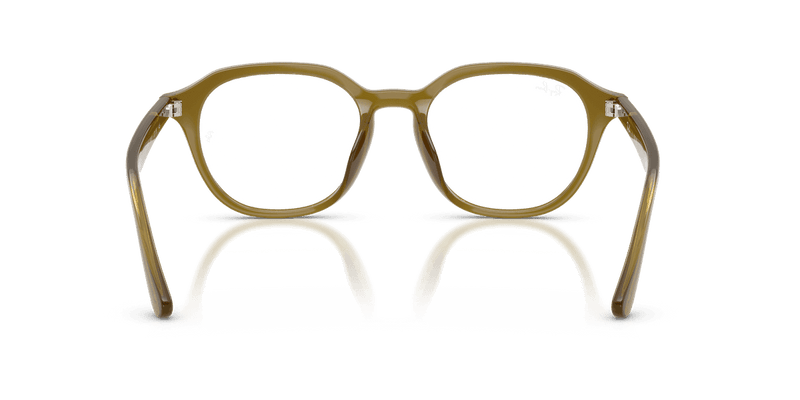 Ray-Ban RX7259D in Transparent Olive Green / Clear (8437) - Alternate View