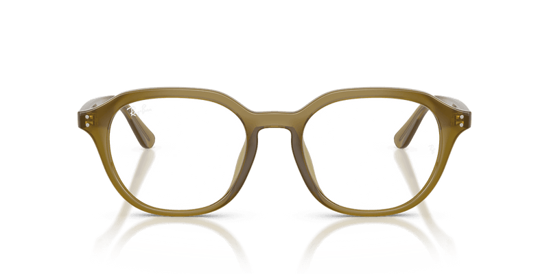 Ray-Ban RX7259D in Transparent Olive Green / Clear (8437) - Alternate View