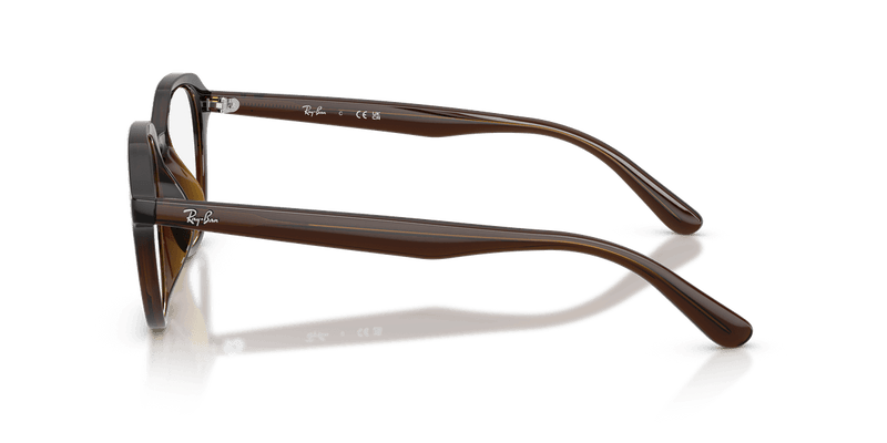 Ray-Ban RX7259D in Transparent Brown / Clear (8502) - Alternate View