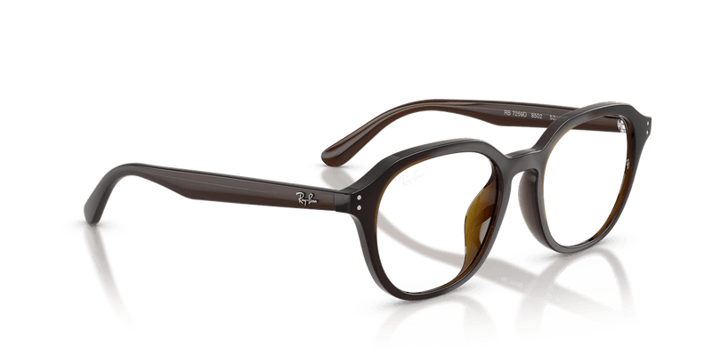 Ray-Ban RX7259D in Transparent Brown / Clear (8502) - Alternate View