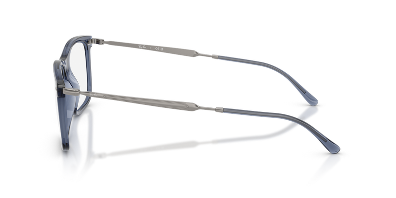 Ray-Ban RX7260 in Transparent Blue - Alternate View