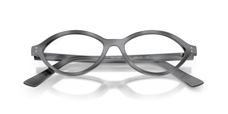 Ray-Ban RX7265 in Dark Grey Havana - Alternate View