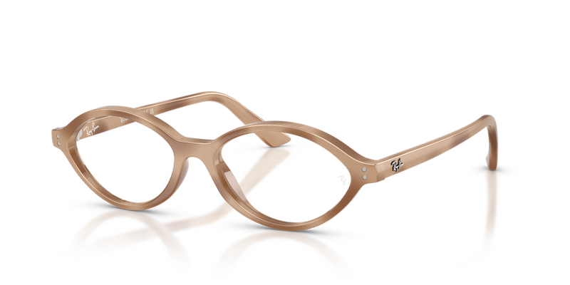 Ray-Ban RX7265 in Cream Havana - Alternate View