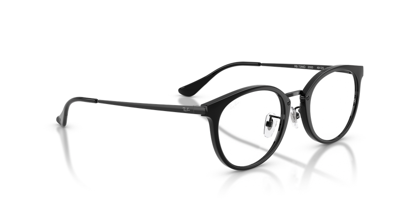 Ray-Ban RX7266D in Black - Alternate View