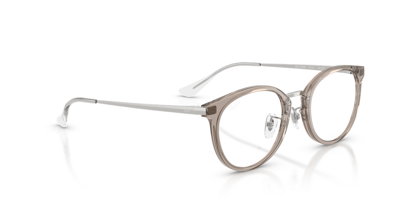 Ray-Ban RX7266D in Transparent Grey - Alternate View