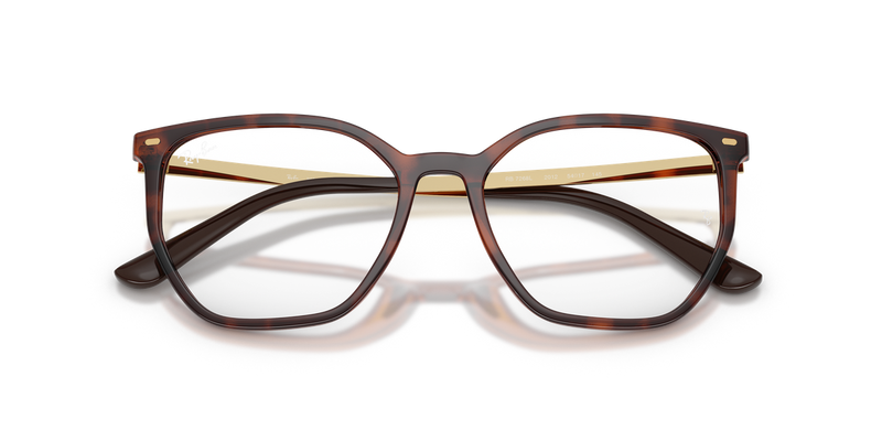 Ray-Ban RX7268L in Dark Havana - Alternate View