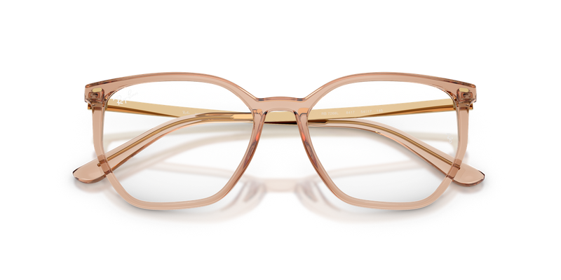 Ray-Ban RX7268L in Translucent Caramel - Alternate View