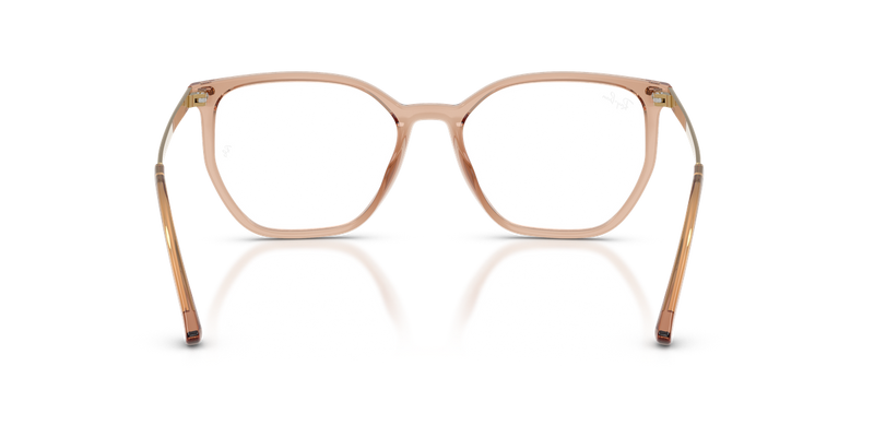 Ray-Ban RX7268L in Translucent Caramel - Alternate View